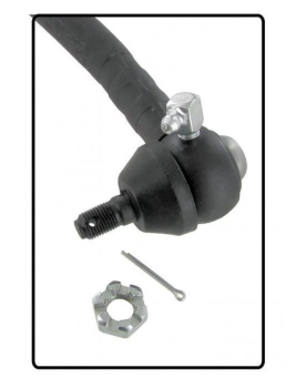 Tie rod assembly left (not adjustable)  Beetle LHD with sector type steering until 7.1965